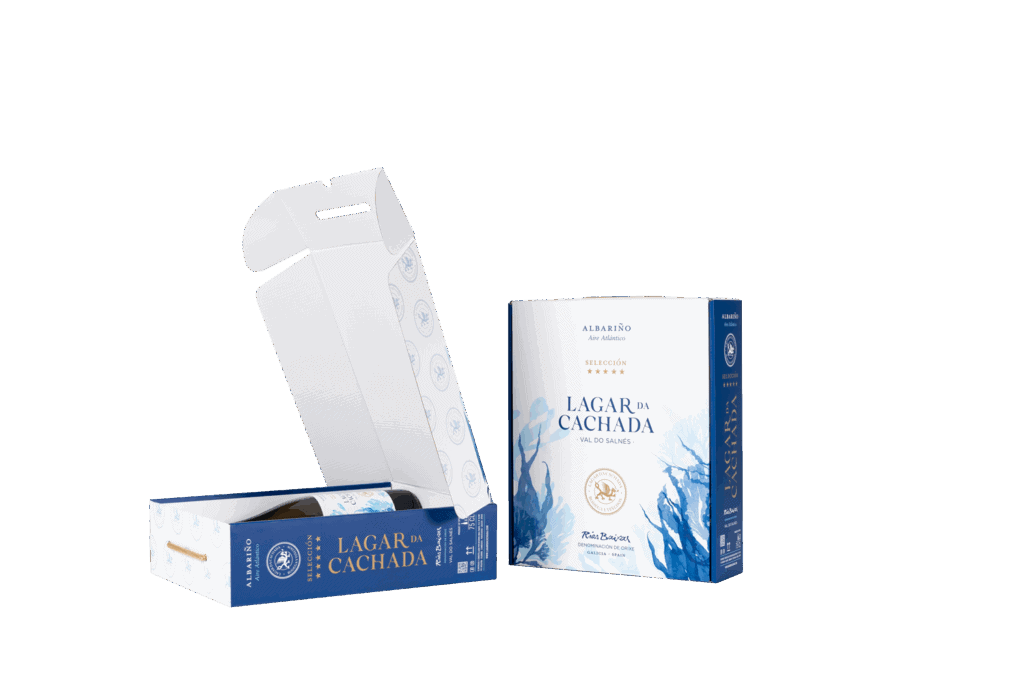Cajas de cartón para productos gourmet Lagar de Cachada